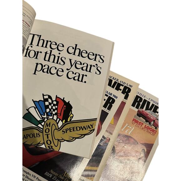 Car and Driver Magazine VTG 1996 February May June July Corvette Cobra Lexus - Picture 9 of 9